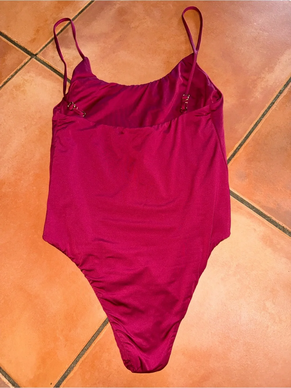 Women’s One-Piece Swimsuit - Magenta